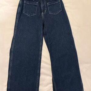 Frame Denim Dark Blue Flare Jeans